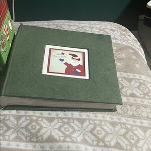 Green Christmas Photo Album